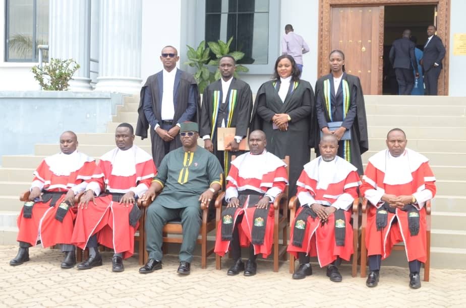 Group Photo with High Court Justices
High Court of Tanzania — Mwanza Zone, together with the Regional Commissioner of Mwanza.
